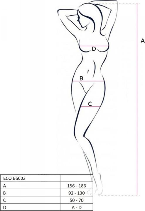 Produktbild Passion Eco Bodystocking "Ina" (L, S)