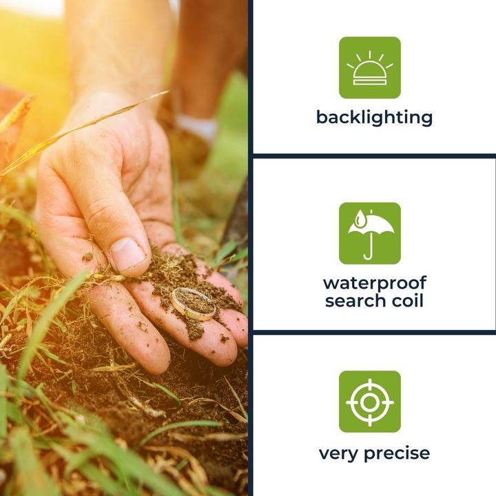 Immagine prodotto Velleman Metal detector - Premium - profondità di ricerca 25 cm