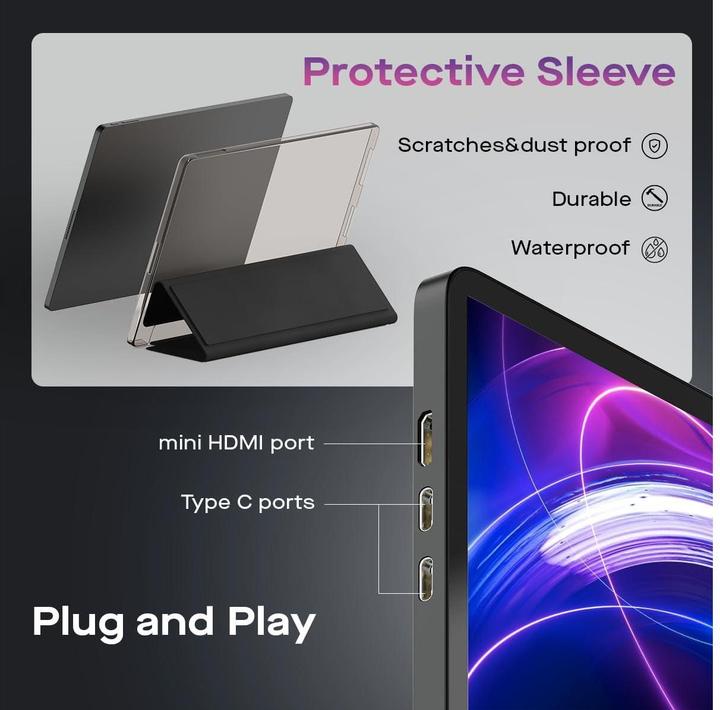 Actual product image Mobile Pixels Glance Plus (1920 x 1080 pixels, 15.60")