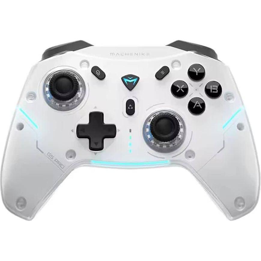 Machenike G5Pro Max Kabelloser Gamecontroller mit Ladestation – Weiss, Controller gaming, Bianco