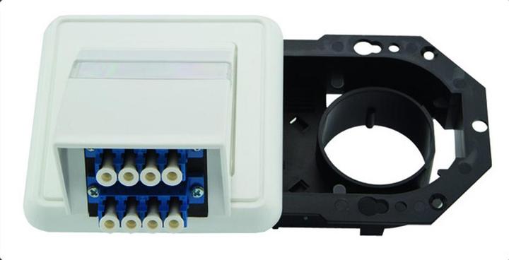 Produktbild Telegärtner OAD - Ausgang - LC x 8 - Alpine White
