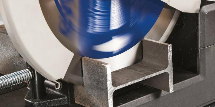 Actual product image Globe Power Tools 084-0003 S355CPS Evolution S355CPS-355mm industrial steel crosscut saw-immediately be