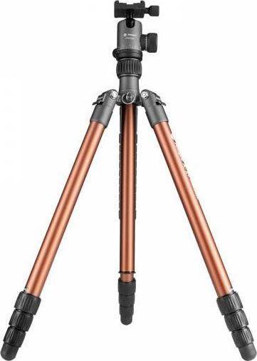 Actual product image Fotopro Tripod Tripod X-go Chameleon with ball head FPH-52Q - gray brown (Metal)