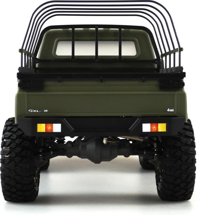 Produktbild Amewi AMXRock RCX10PS Elektro Brushed Crawler 4WD 1:10 RTR Militär grün