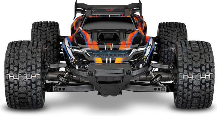 Actual product image Traxxas MINI-XRT Brushless VXL-3S 4WD Orange, inkl. 2S Akku/Lader (RTR Ready-to-Run)