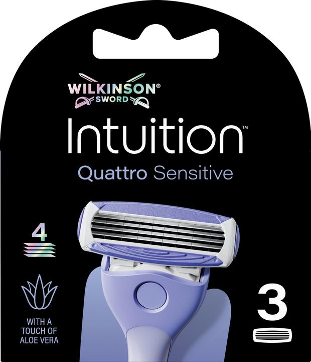 Wilkinson Quattro for Women Sensitive Klingen 3er (3x)