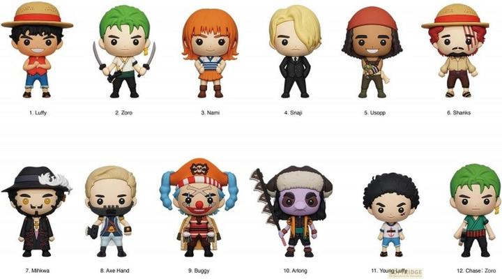 Productafbeelding Monogram Int. One Piece 3D PVC tas tag Netflix-serie (1 stuk)