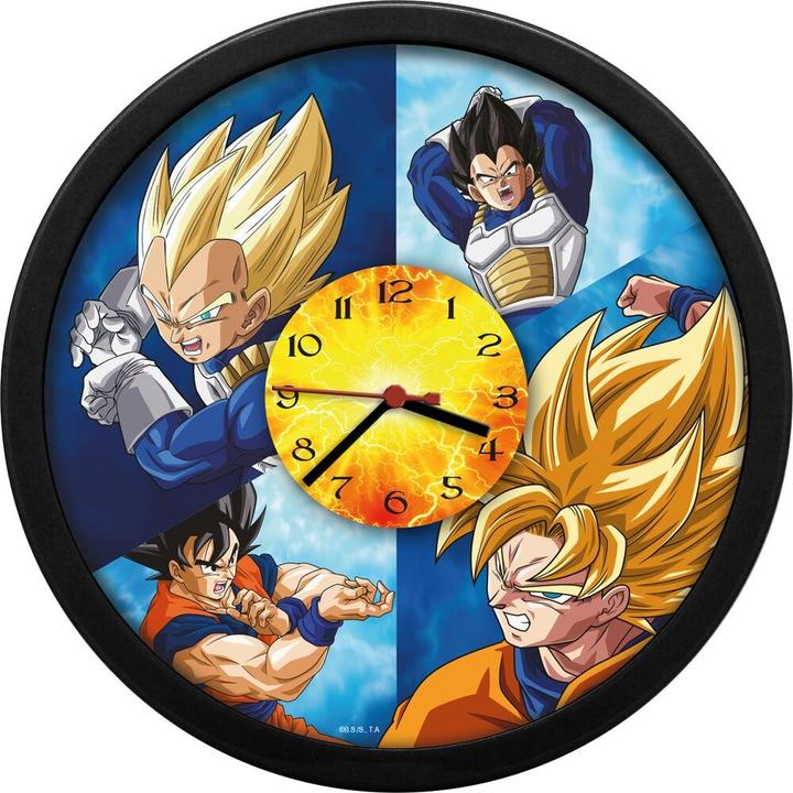 Dungeons & Dragons Kids Licensing Wall Clock, Black Dragon Ball, Grande (25 cm)
