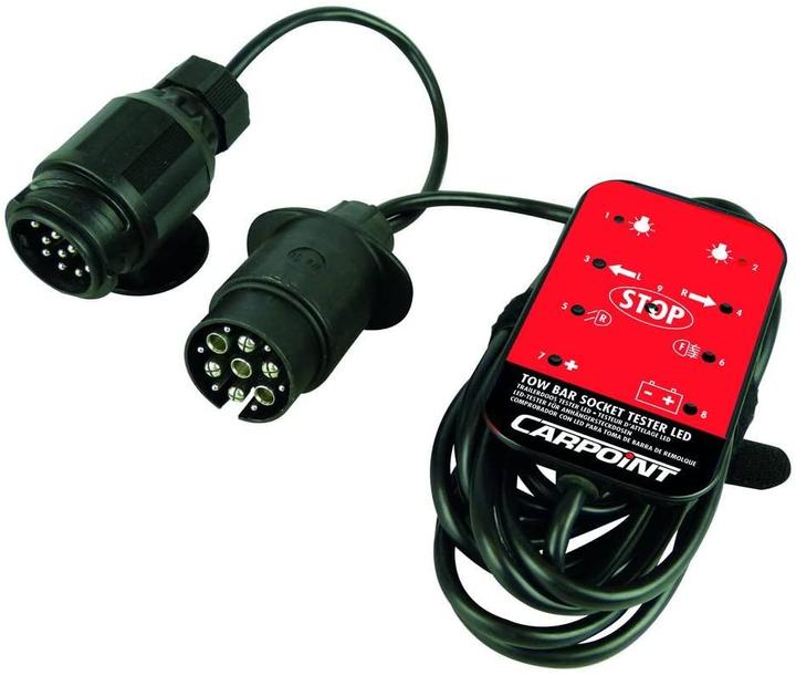 Actual product image Carpoint LED tester for trailer sockets