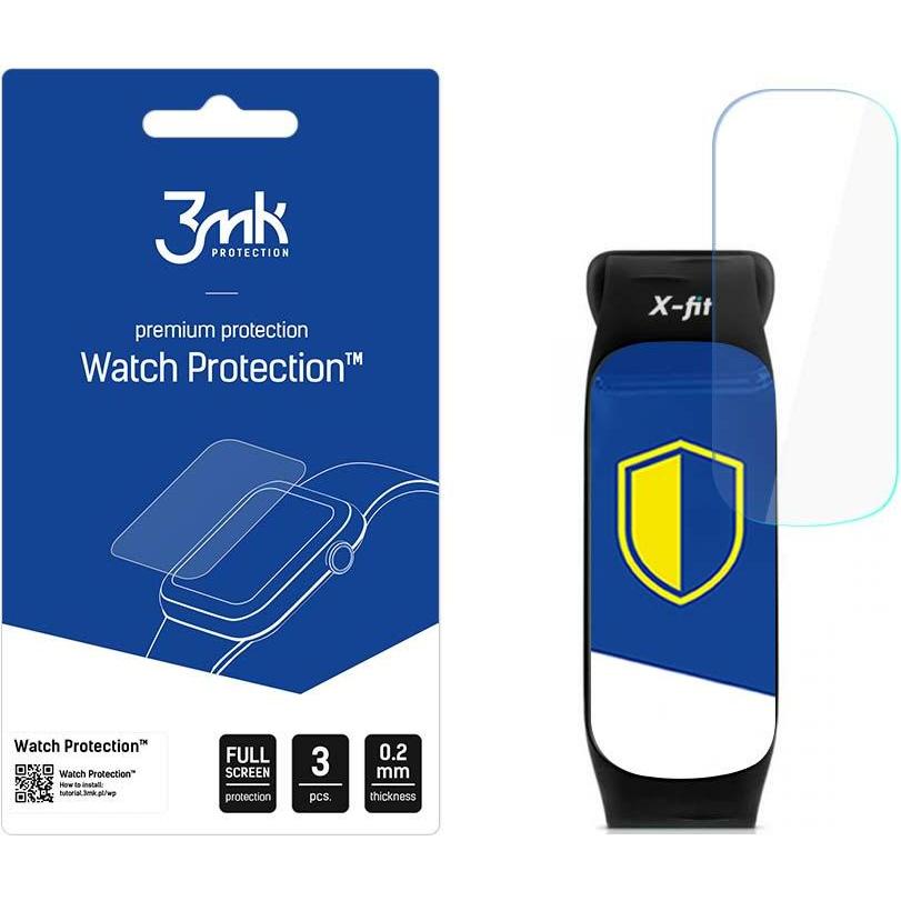 3MK Folia ARC Watch Niceboy X-Fit Plus / Solar Folia Fullscreen, Smartwatch Zubehör