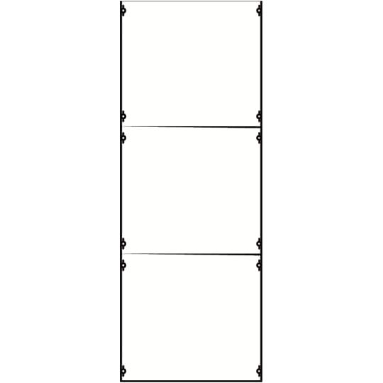 Striebel & John, Verteilerschrank Zubehör, STR 2B5A Verteilerfeld BH5 2-Feld