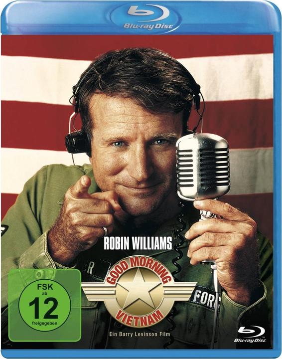 Actual product image Good Morning Vietnam (Blu-ray, 1987, English, German, French)