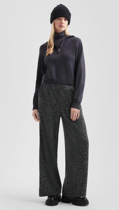 Produktbild s.Oliver Strickpullover Gestrickter Hoodie (L)