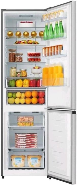 Actual product image Hisense RB440N4BCE Fridge Freezer Free Installation 336 L E Stainless Steel (336 l)