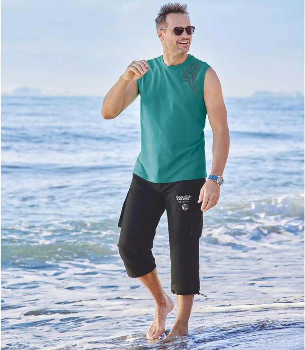 Actual product image Atlas For Men 34Pants Island Coast in microfibre in cargo style (XL)
