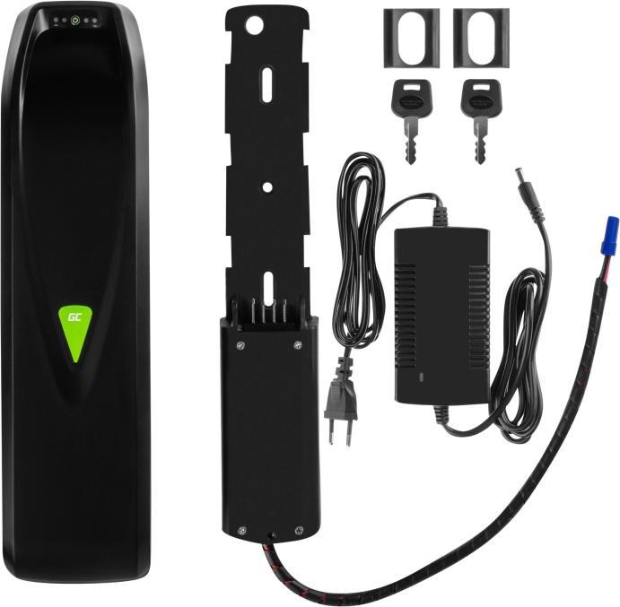 Actual product image GreenCell PowerMove E-Bike Battery with Charger - Down Tube - 36V - 14.5Ah (522 Wh, E-Bike battery)