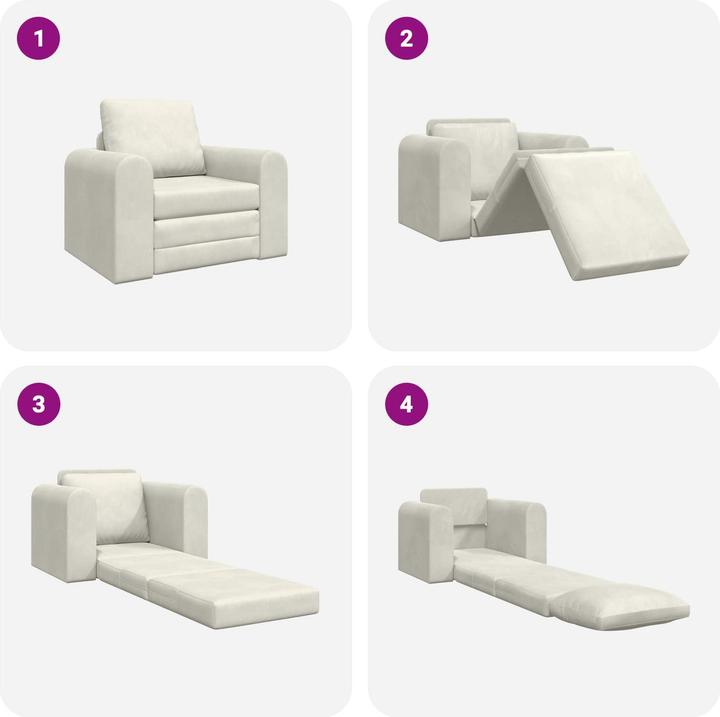 Produktbild vidaXL Boden Schlafsofa (1-Sitzer)