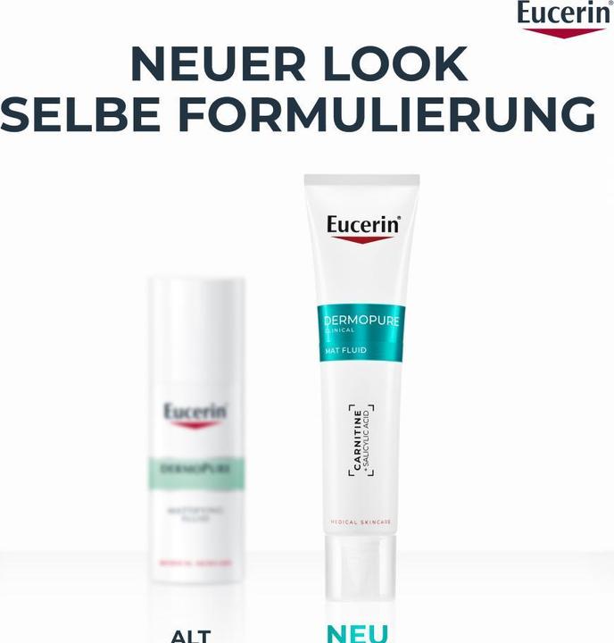 Actual product image Eucerin Mattifying fluid (40 ml)