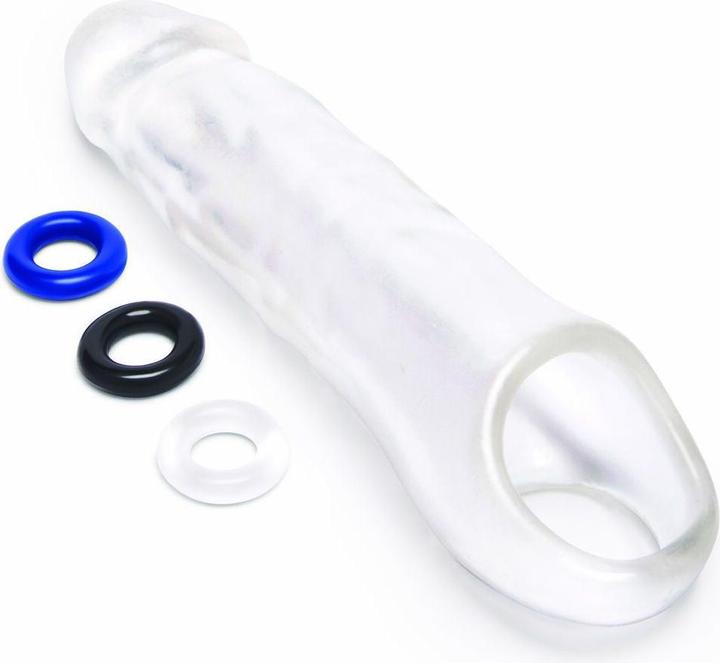 Image du produit Sizeup size up clear view penis extender with ball loop extra girthy