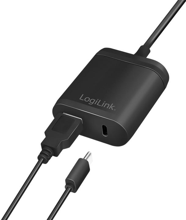 Productafbeelding LogiLink USB-adapterstekker met vaste kabel (12 W)
