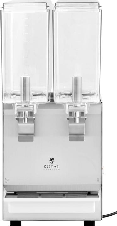 Actual product image Royal Catering Juice Dispenser - 2 x 10 L - - cooling system