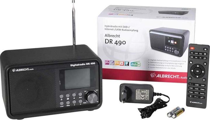 Actual product image Albrecht DR 490 (Web radio, DAB+, Wi-Fi)
