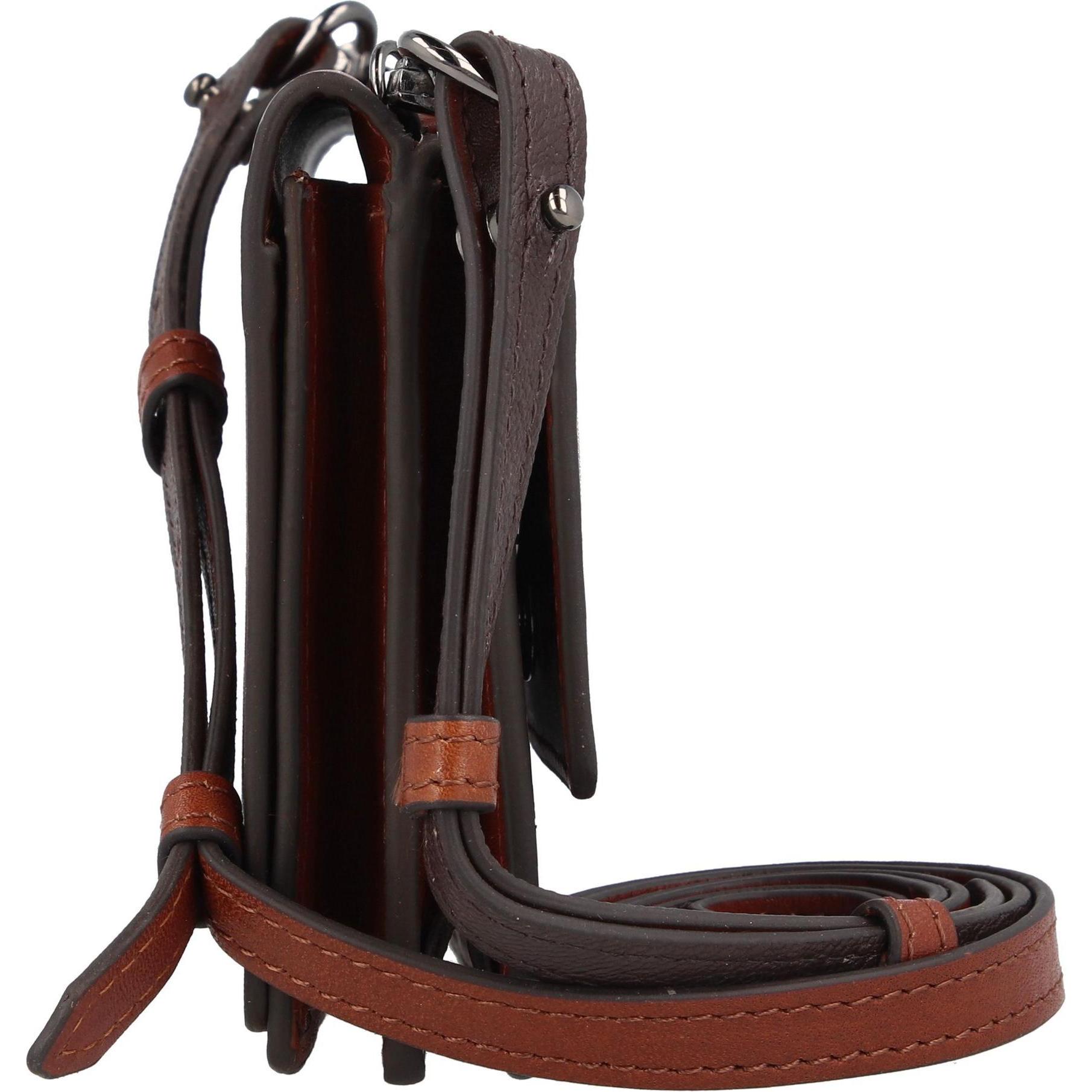 Thumbnail - Burkely, Handtasche, Modest Meghan Handytasche Leder 17,5 cm, Braun