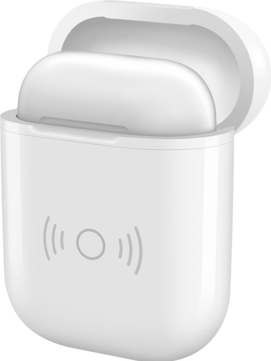 Actual product image Hyper Hyperjuice Qi Wireless Adapter AirPods White (Charging case cover)