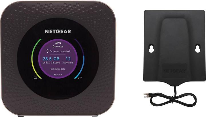 Actual product image Netgear Hotspot M1 + Aircard 4G modems (MIMO antenna)