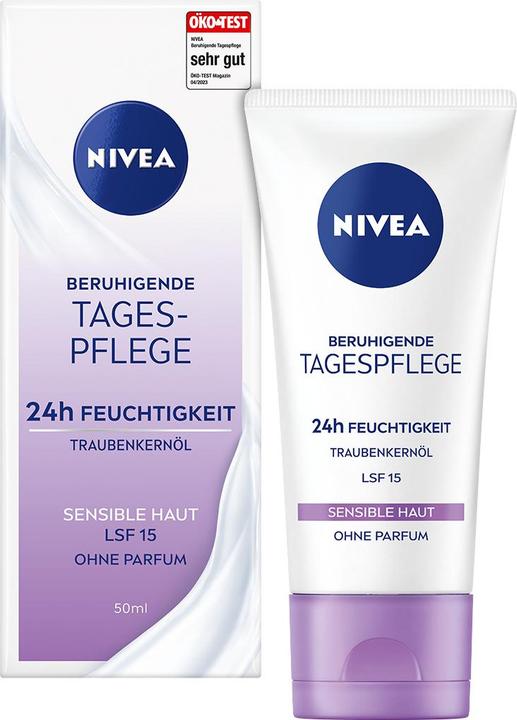 Image du produit NIVEA Soin de jour apaisant SPF15 (50 ml, Crème de jour, SPF 15)