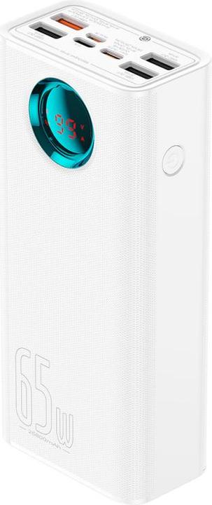 Actual product image Baseus Powerbank Amblight Digital Display, 26800mAh, 65W, QC + PD, White (26800 mAh, 65 W)
