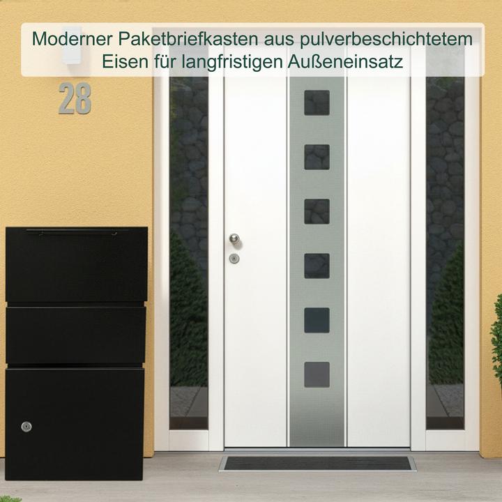 Actual product image Relaxdays parcel box