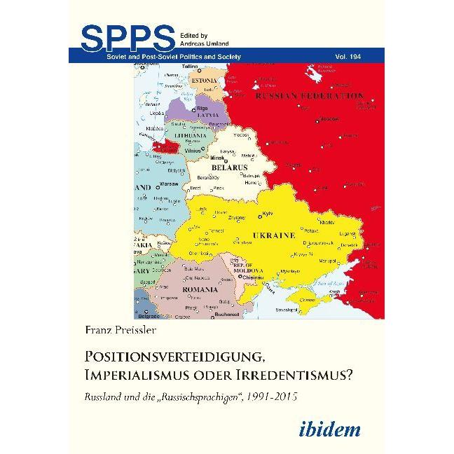 Positionsverteidigung, Imperialismus oder Irredentismus?, Fachbücher von Franz Preissler