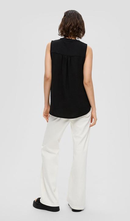 Immagine prodotto s.Oliver Bluse Ärmellose Bluse aus Crêpe (36)