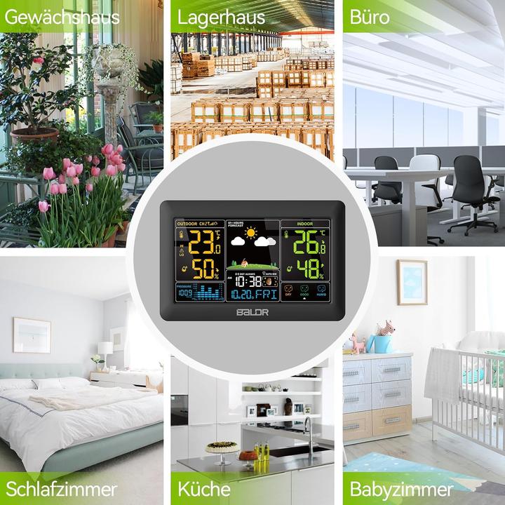Actual product image Baldr Funk Wetterstation mit Aussensensor