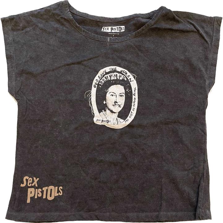 Immagine prodotto Sex Pistols Donna/Ladies God Save The Queen Crop Top (S)