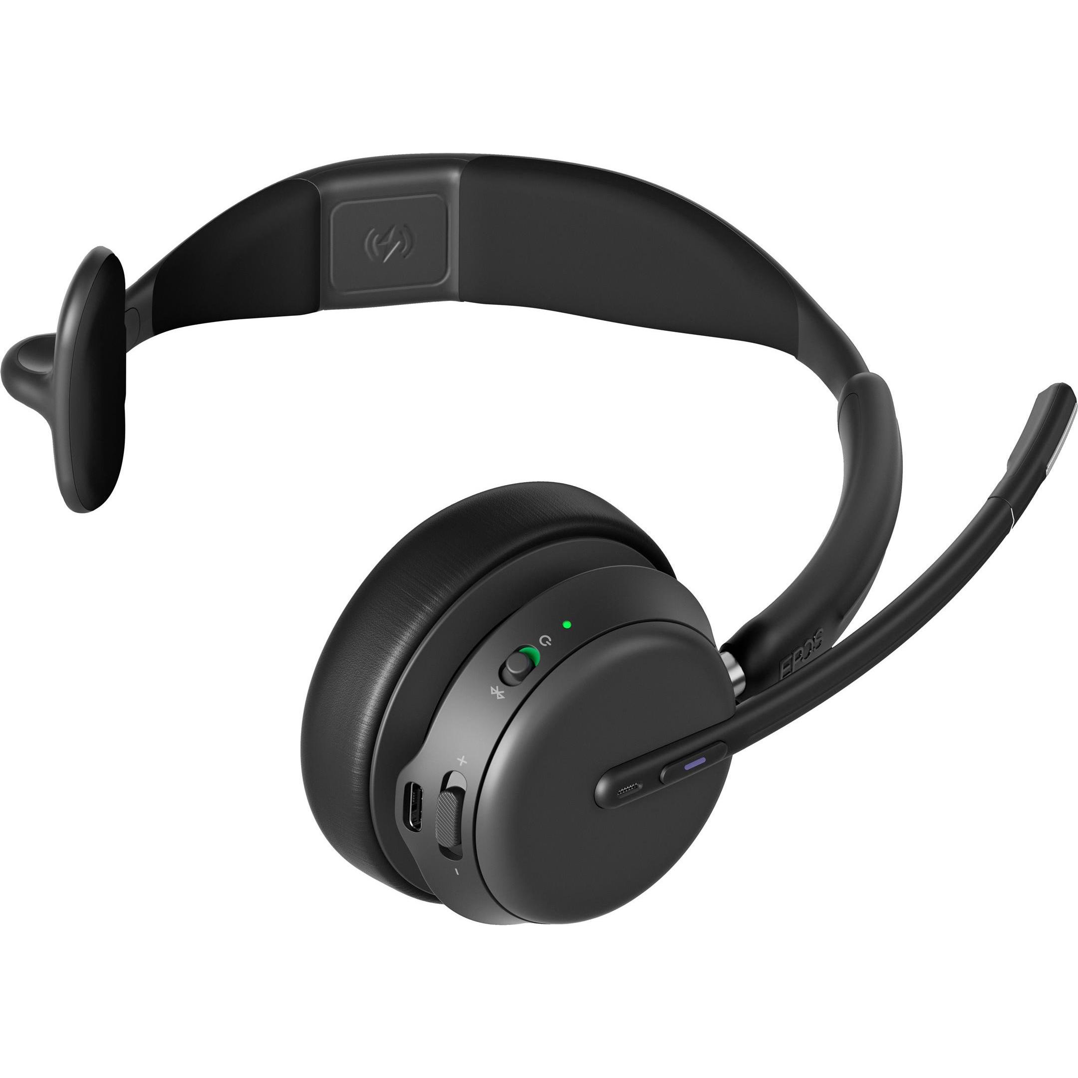 Thumbnail - EPOS IMPACT 10XX (Kabellos, Kabelgebunden, USB-C), Office Headset, Schwarz