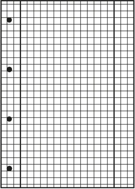 Actual product image Oxford School notepad, A4, ruling 28 (A4, Lined, Hardcover)