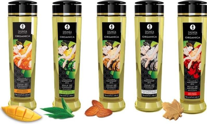 Actual product image Shunga Organic mango massage oil (240 ml)