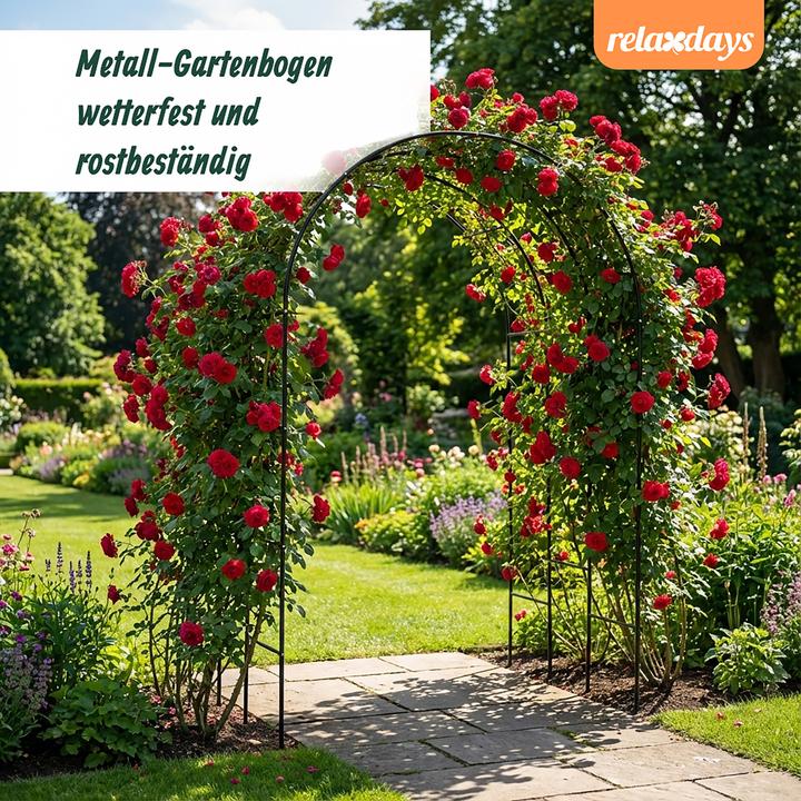 Immagine prodotto Relaxdays Rosenbogen (110 cm, 140 cm)