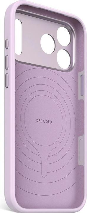 Actual product image Decoded Silicone Backcover Apple iPhone 17 Pro Max Lavender (Apple iPhone 17 Pro Max)