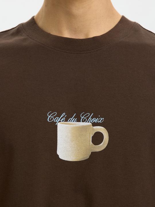Produktbild Selected Print T-Shirt mit Rundhalsausschnitt (M)