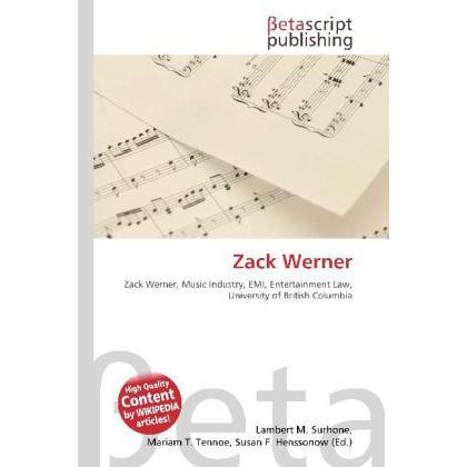 Zack Werner, Fachbücher