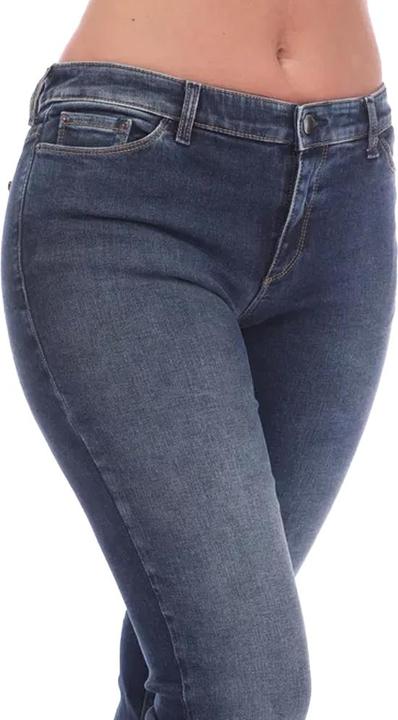 Actual product image Emporio Armani Womens/Ladies J85 Leather Patch Regular Jeans (25)