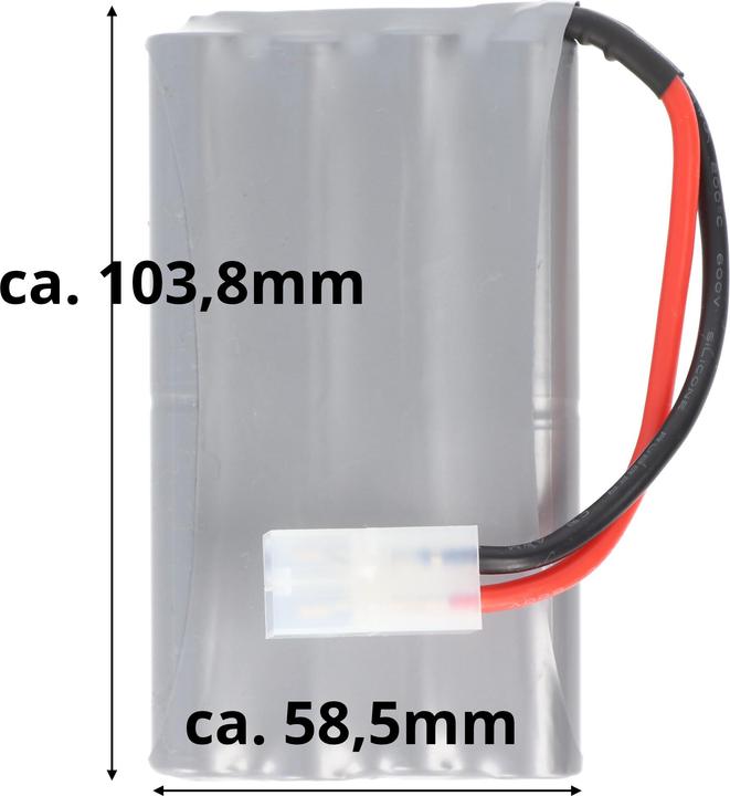 Produktbild Tamiya Akku Racing-Pack ca. 104x65x14,95mm (9.60 V, 2000 mAh)