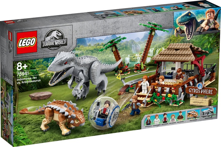 Immagine prodotto LEGO Indominus Rex contro anchilosauro (75941, LEGO Jurassic World)