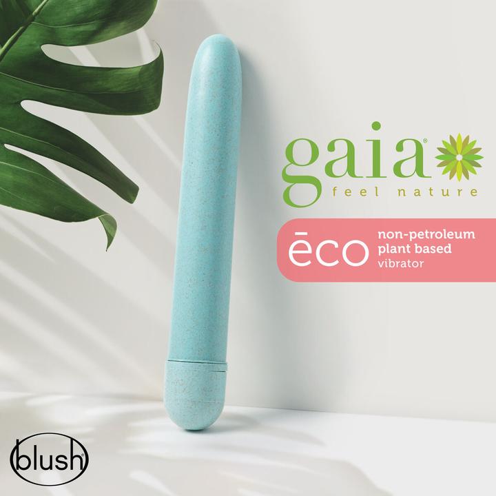 Actual product image Gaia Eco Vibrator Blau