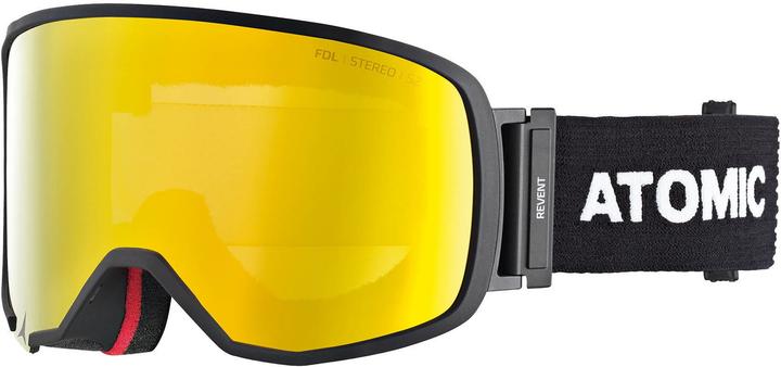 Immagine prodotto Atomic Occhiali da sci Revent L Stereo (colore: nero, lente gialla stereo)