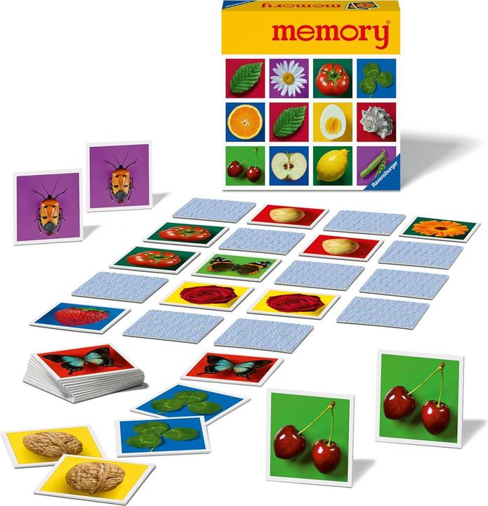 Produktbild Ravensburger Classic Memory (Japanisch, Portugiesisch, Englisch, Polnisch, Deutsch, Dänisch, Französisch, Norwegisch, Niederländisch, Schwedisch)