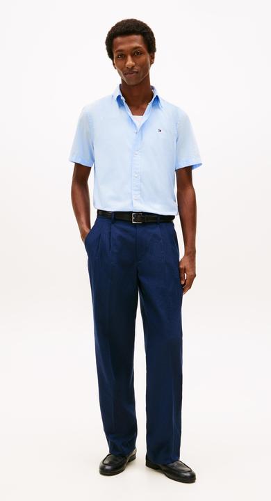 Actual product image Tommy Hilfiger Core Flex Poplin Solid S/S Shirt (S)